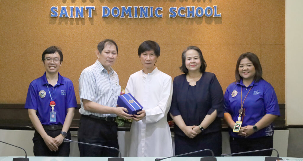 โรงเรียนเซนต์ดอมินิกต้อนรับผู้ทรงคุณวุฒิ ตรวจประเมินระบบประกันคุณภาพภายใน